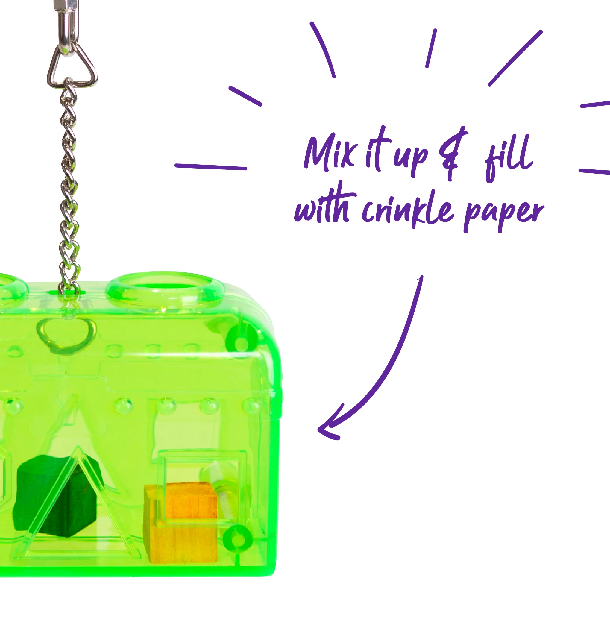 Puzzle Box Bird Toy - Image 3