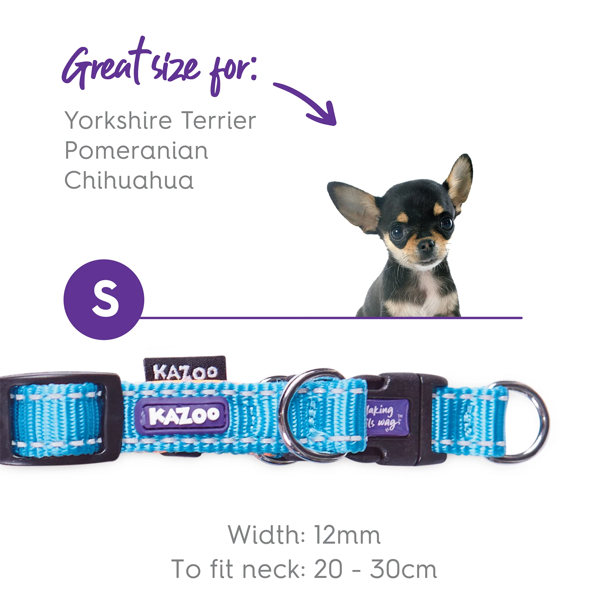 Active Easy-clip Dog Collar - Ocean Sunrise - Image 6