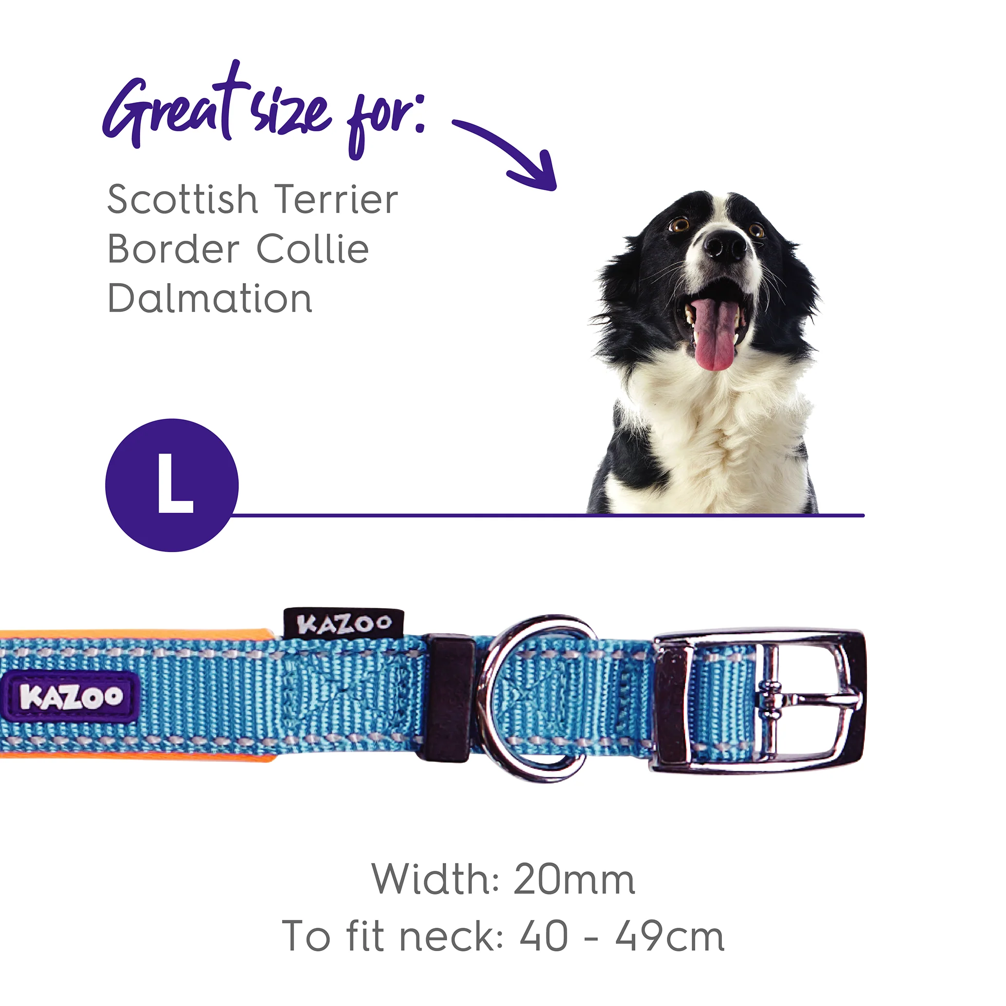 Active Dog Collar - Ocean Sunrise - Image 9