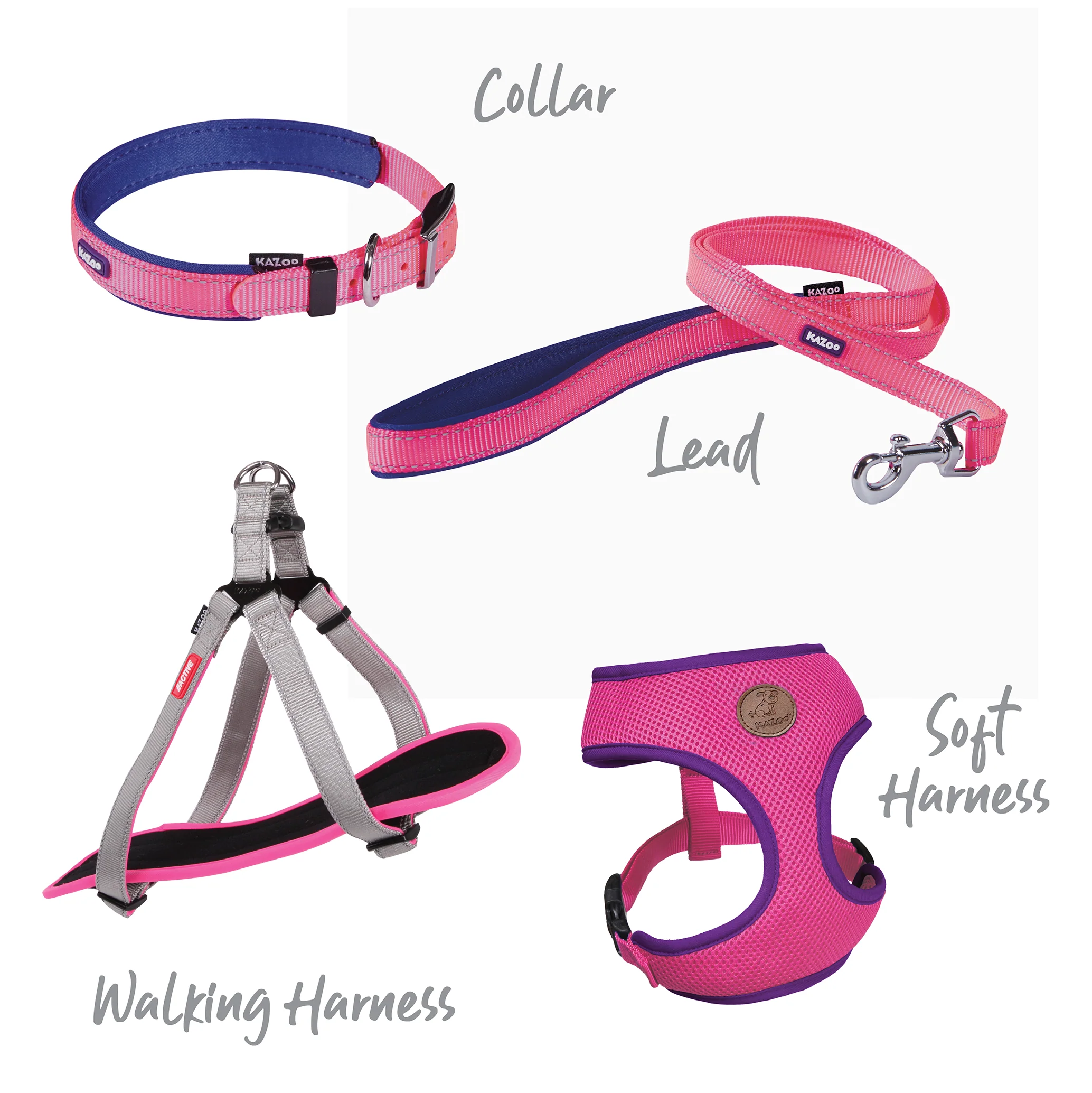 Active Soft Walking Dog Harness - Bloom Burst - Image 13