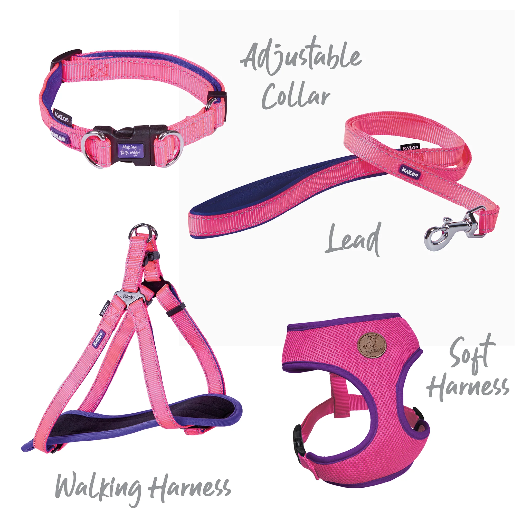 Active Walking Dog Harness - Bloom Burst - Image 3