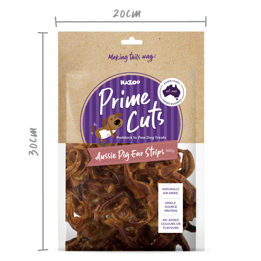 Aussie Pig Ear Strips Dog Treats - Image 5