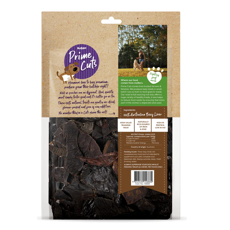 Aussie Beef Liver Chips Dog Treats - Image 4