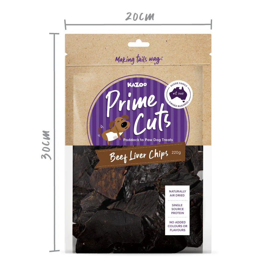 Aussie Beef Liver Chips Dog Treats - Image 8