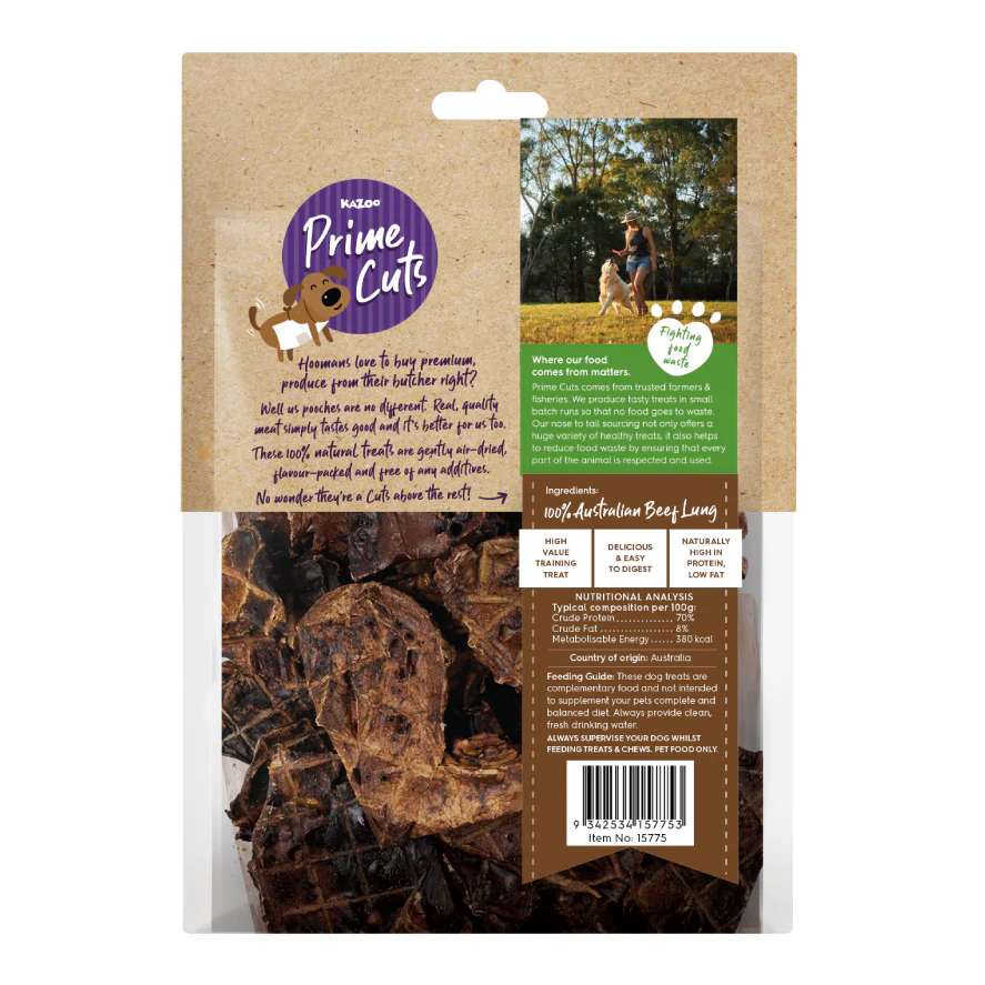 Aussie Beef Lung Cubes Dog Treats - Image 5