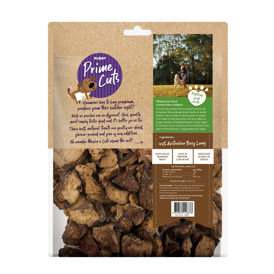 Aussie Beef Lung Cubes Dog Treats - Image 8