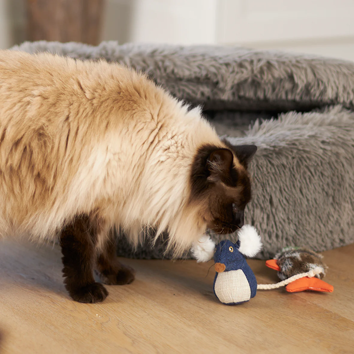 Big Ears Mouse With Catnip Cat Toy - Image 4