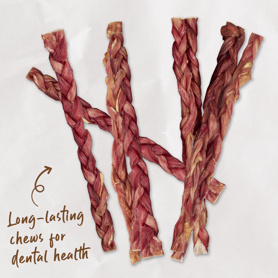 Braided Beef Sticks Dog Treats - Image 3
