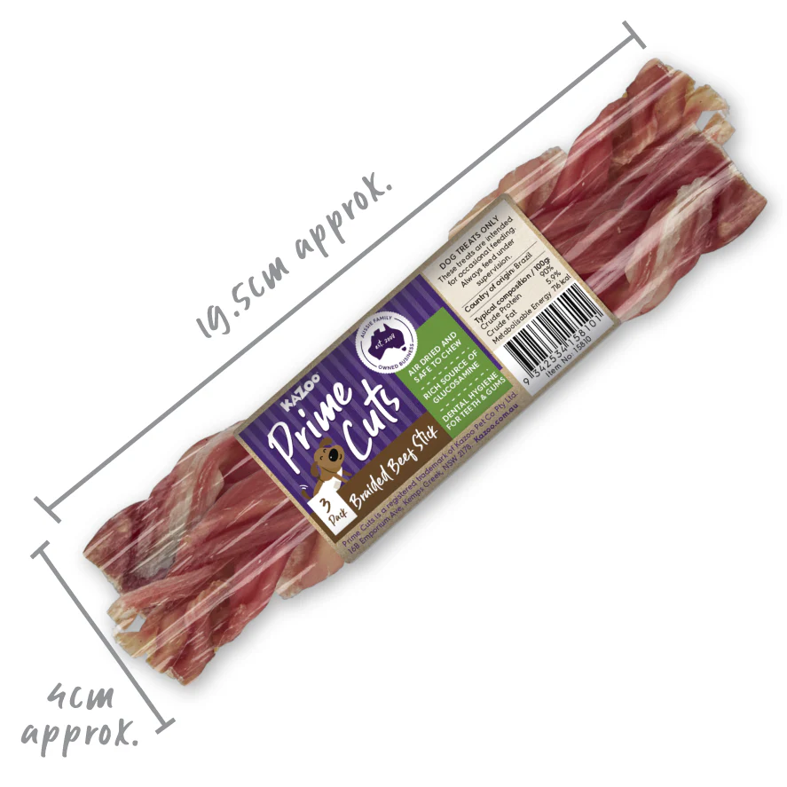 Braided Beef Sticks Dog Treats - Image 6