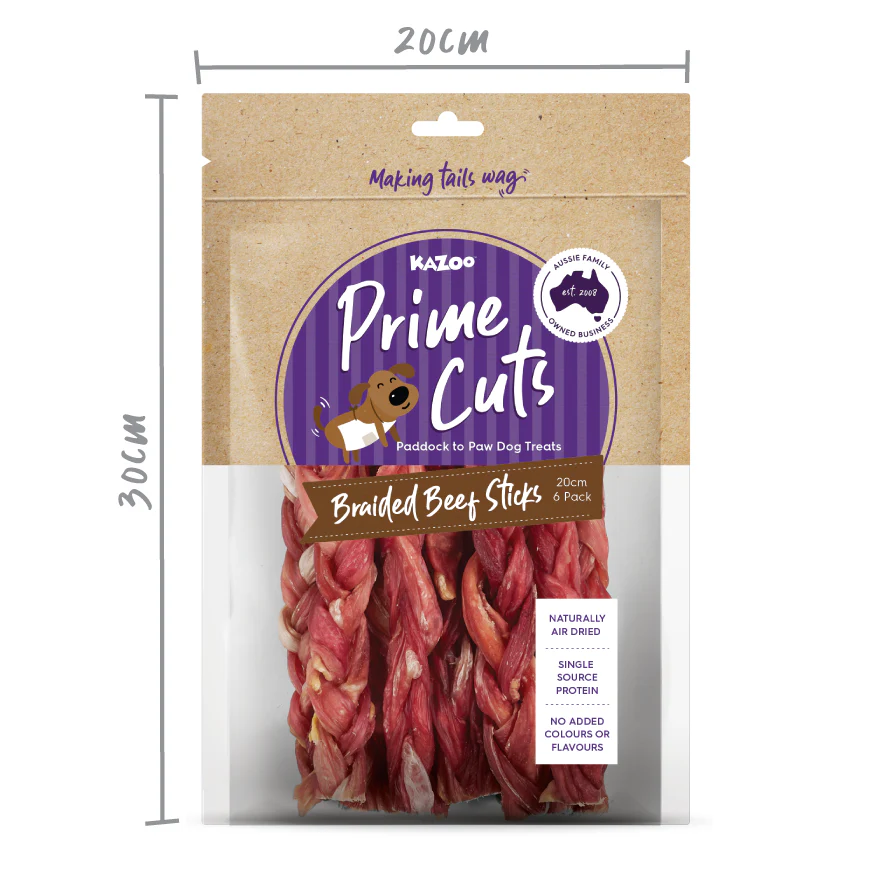 Braided Beef Sticks Dog Treats - Image 9