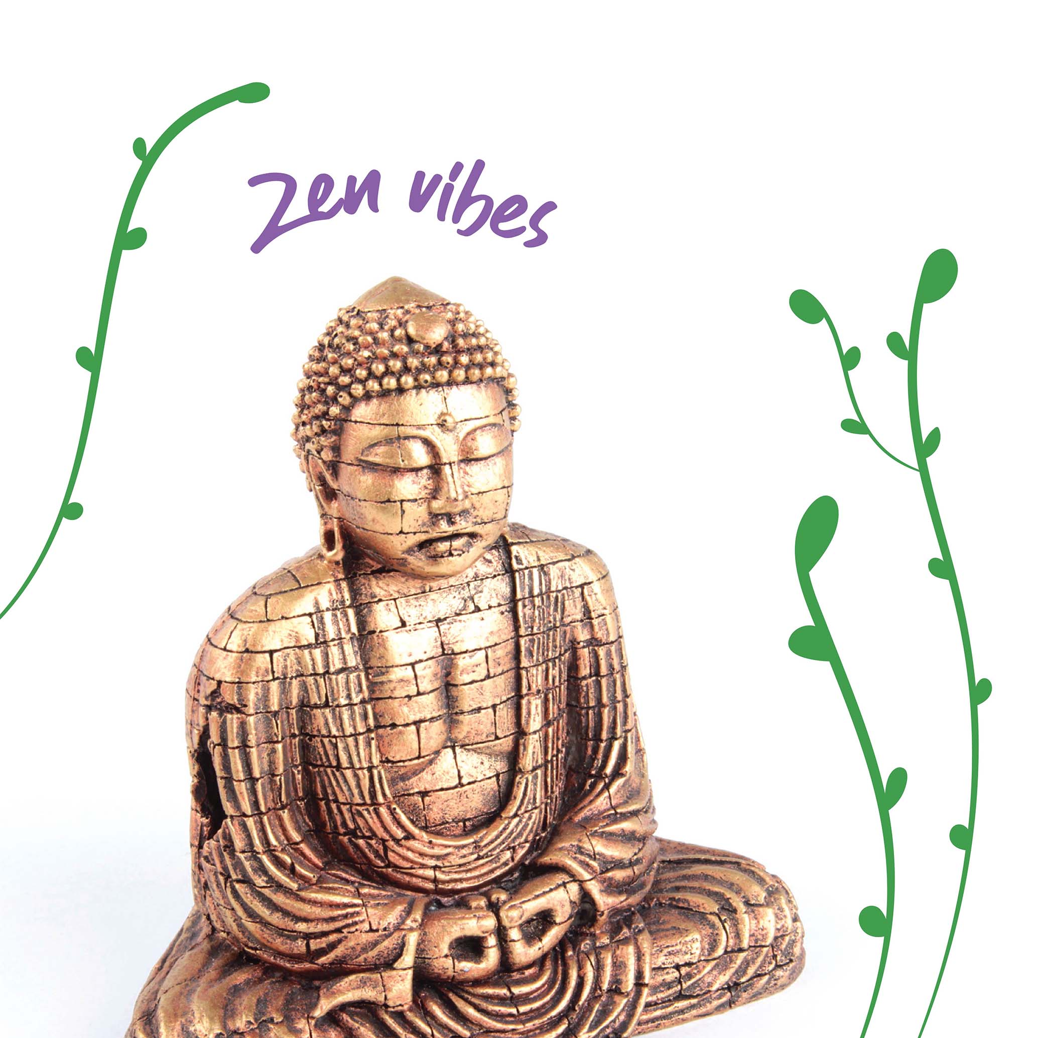Bubbling Buddha Fish Tank Ornament - Image 2