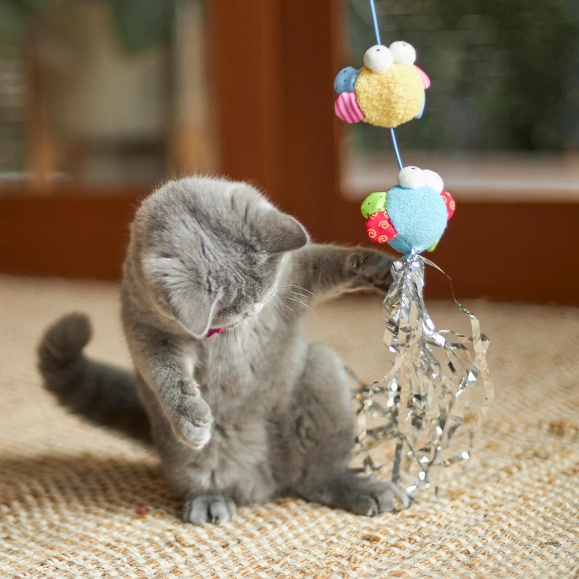 Butterfly High Chase & Play Wand with catnip - Image 5