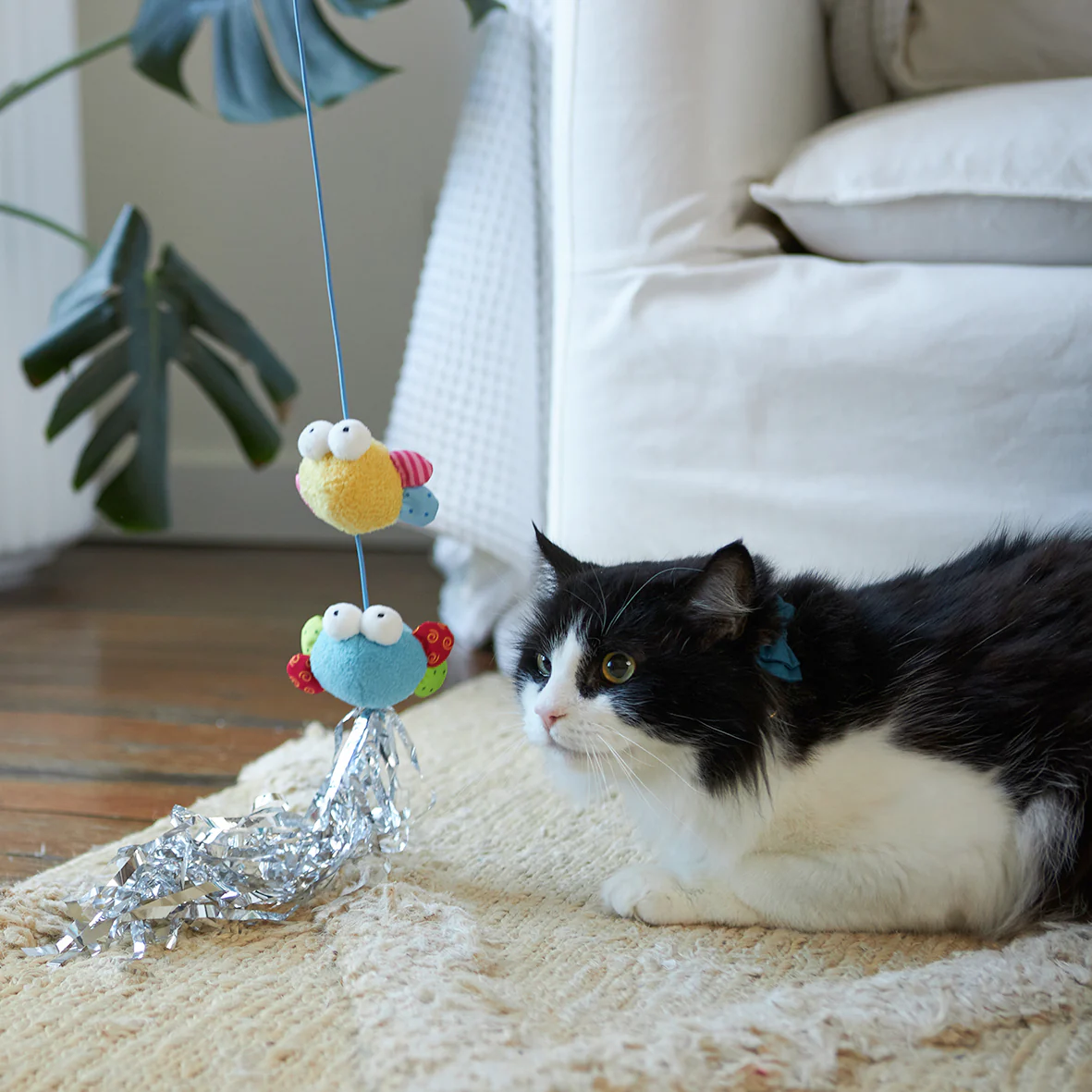 Butterfly High Chase & Play Wand with catnip - Image 7