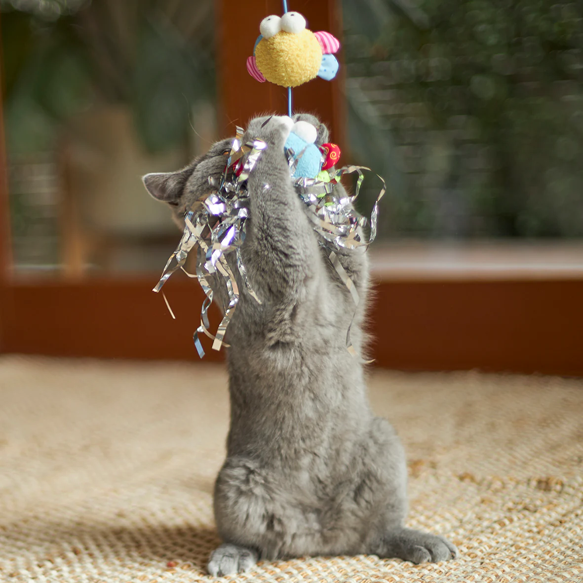 Butterfly High Chase & Play Wand with catnip - Image 8