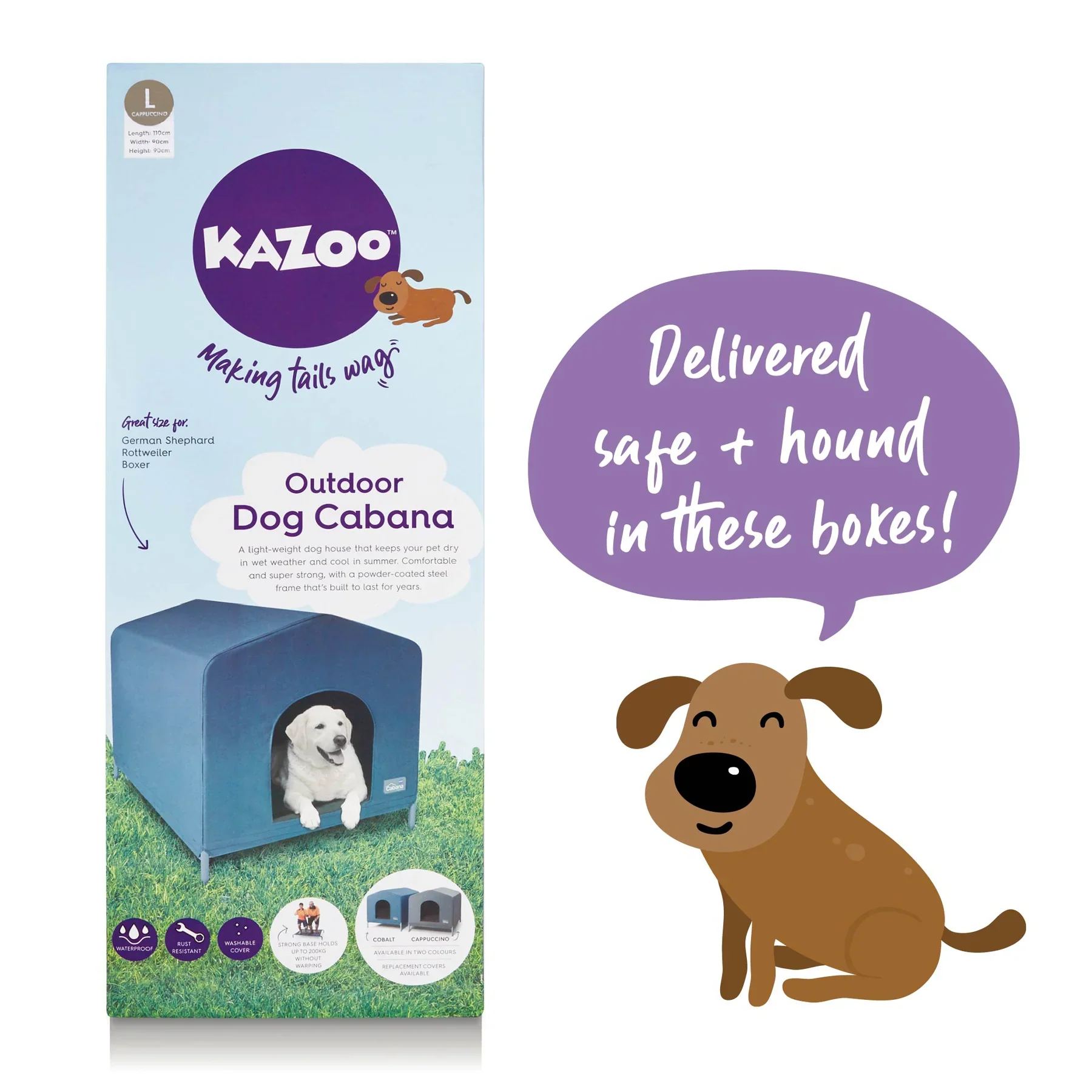 Cabana Dog House - Cobalt - Image 10