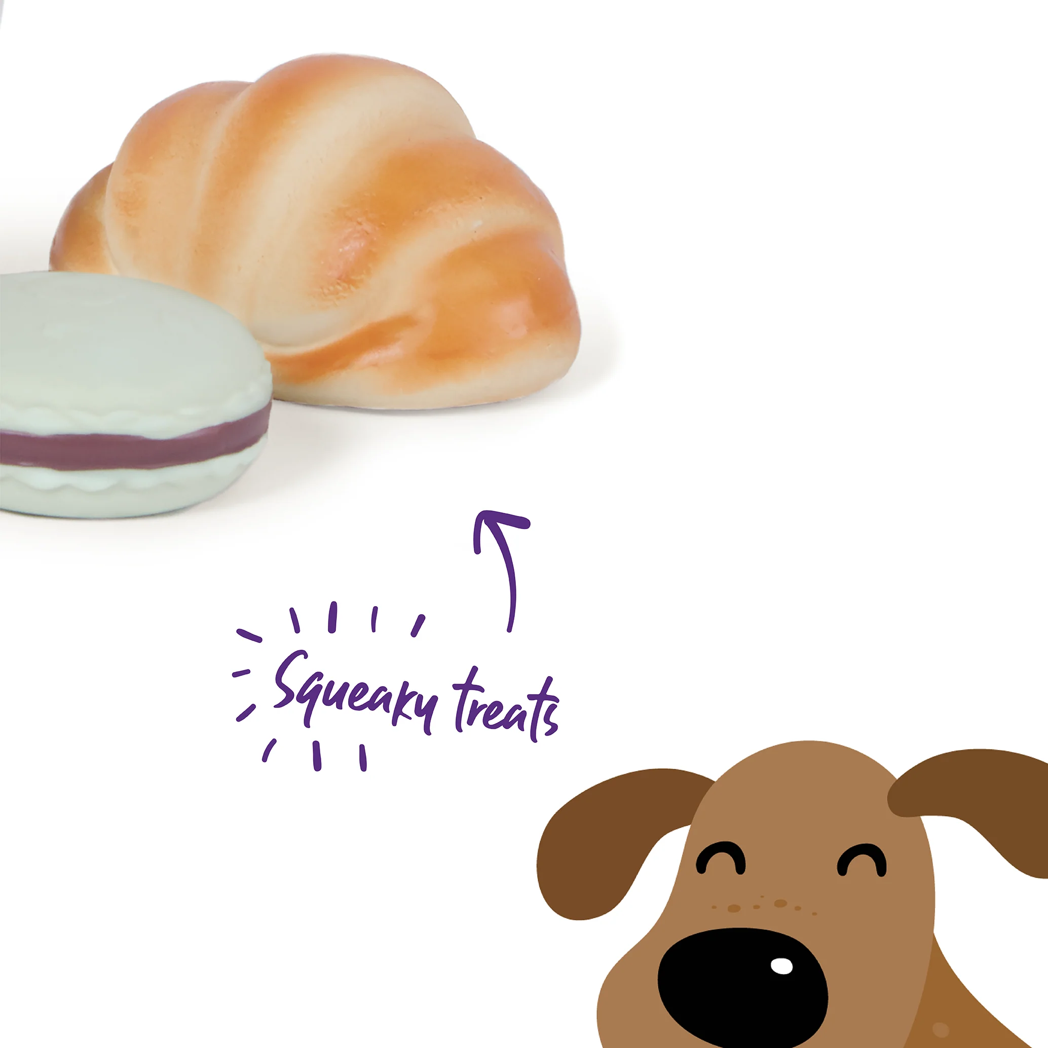 Cafe Woof - Minis Dog Toys (1pc) - Image 3