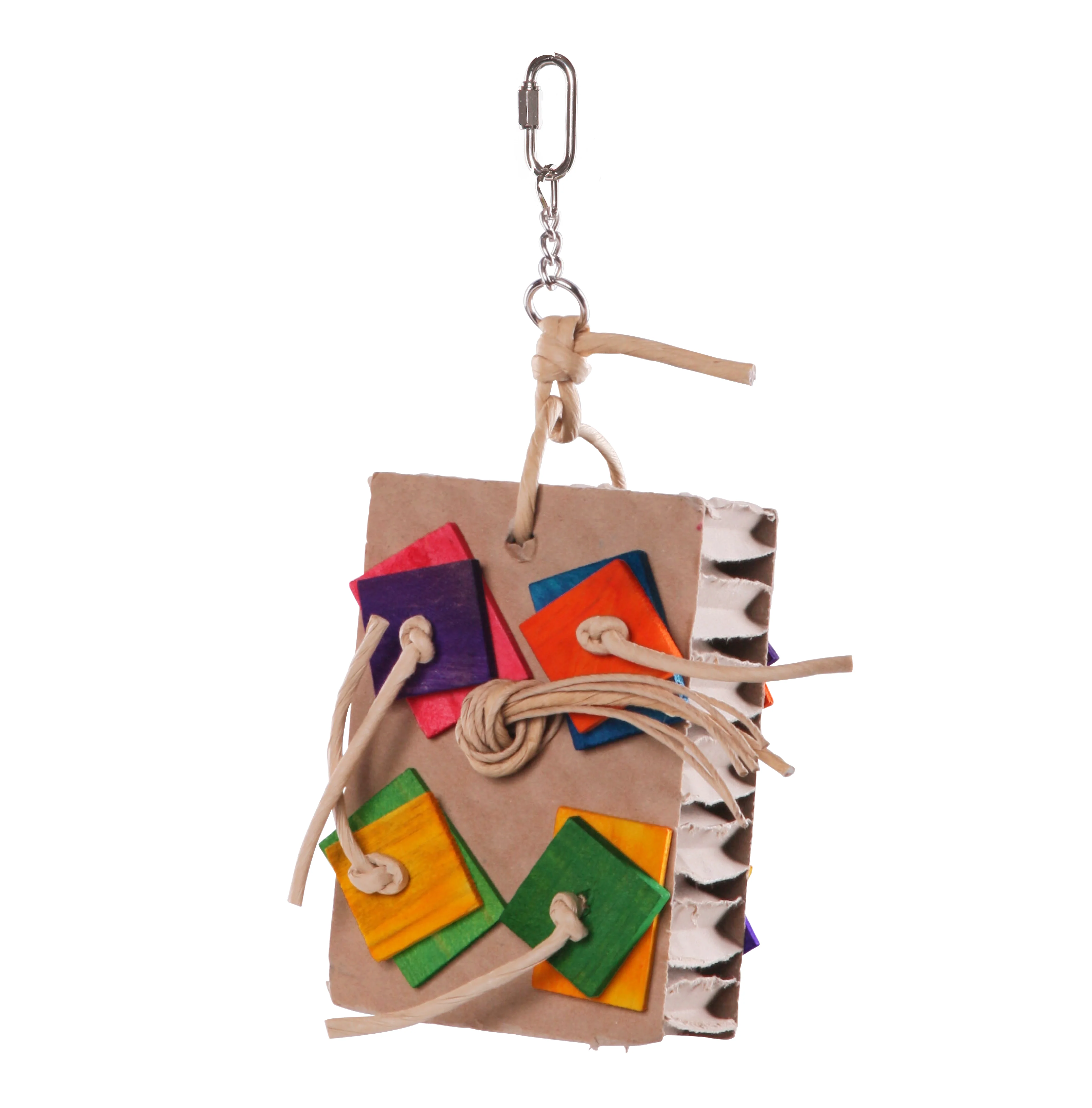 Cardboard Activity Board Bird Toy - Image 4