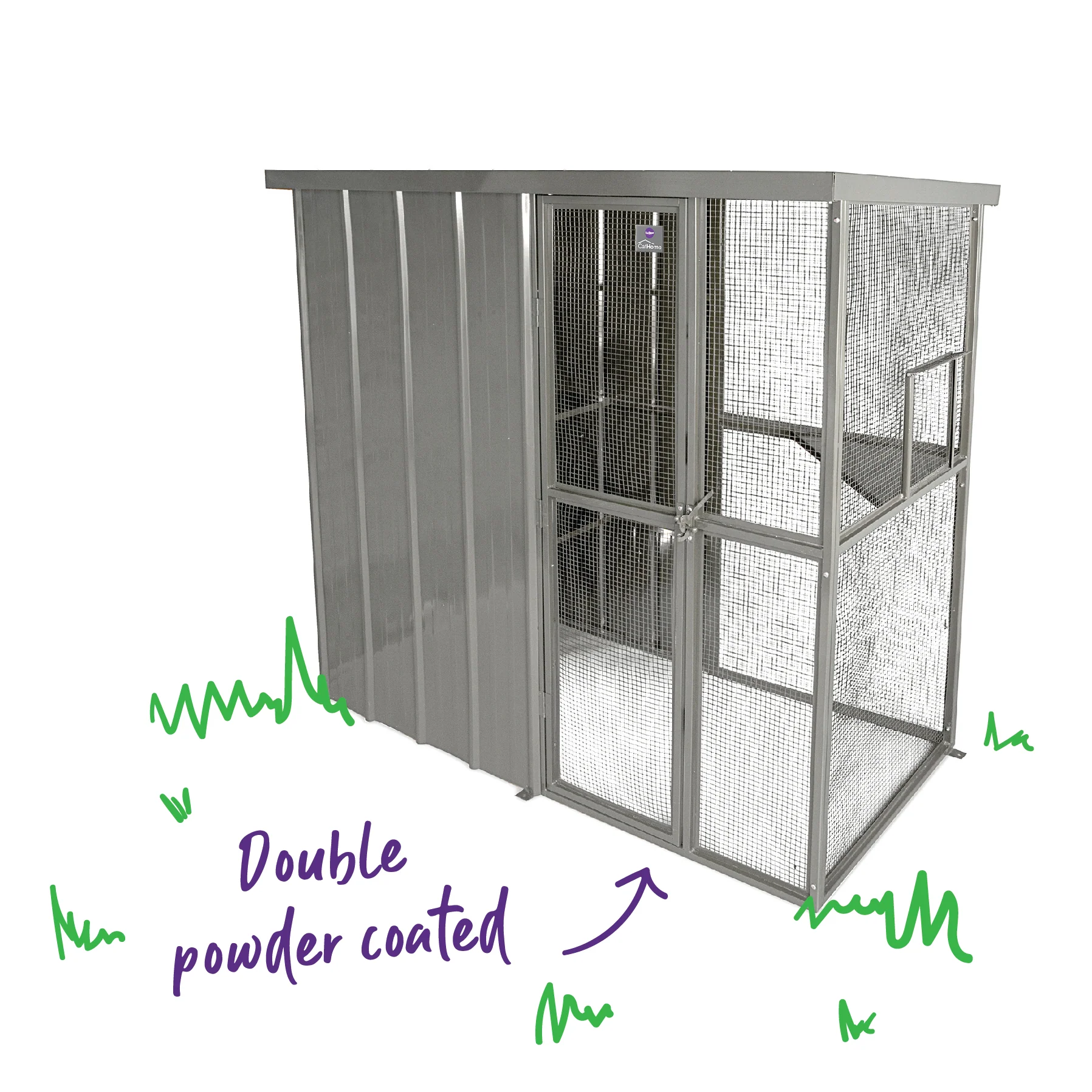Outdoor Cat House - Main Enclosure - Image 7