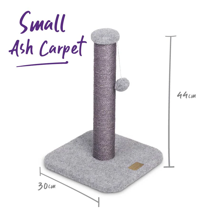 Cat Scratch Post - Ash Carpet - Small - Image 4
