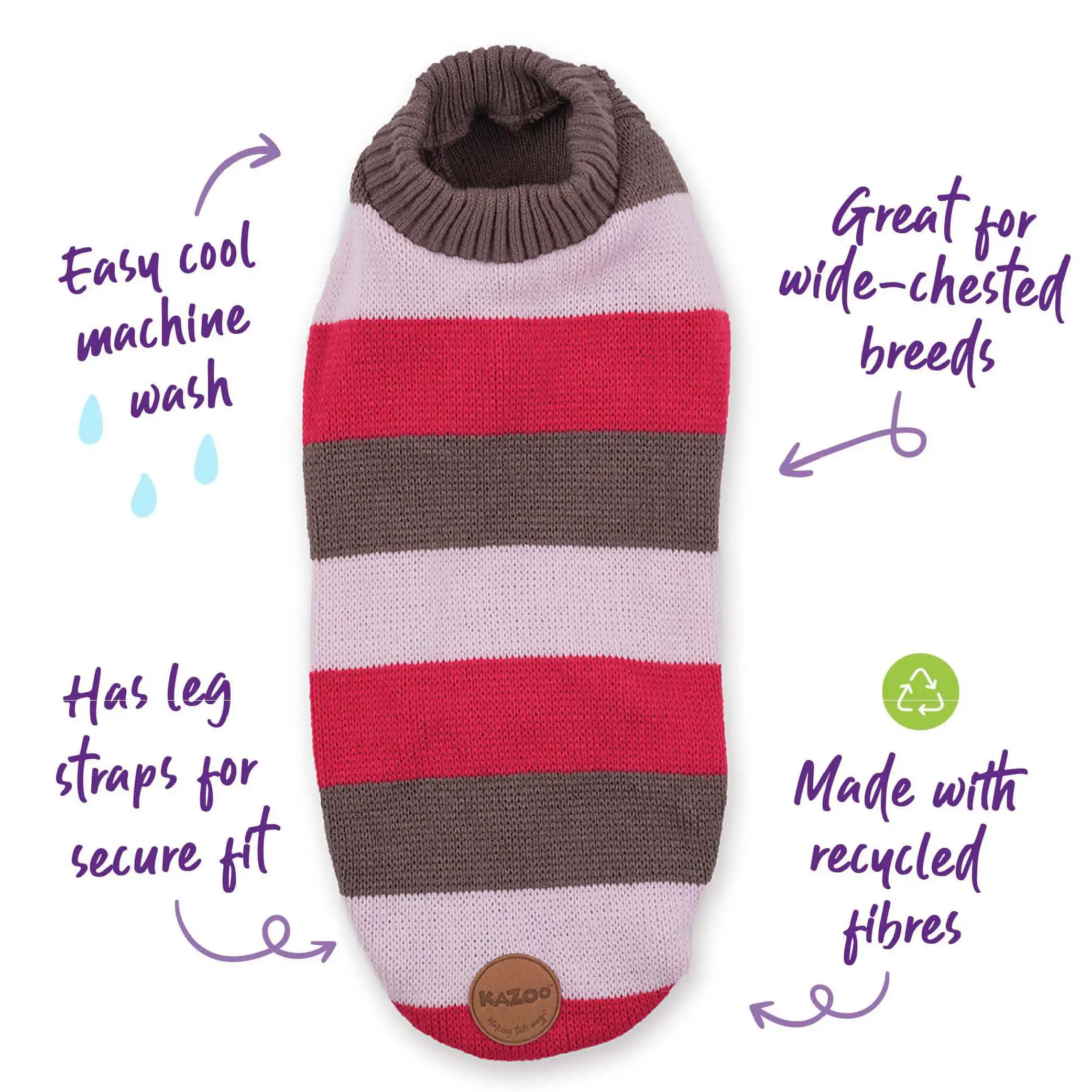 Chestie Dog Jumper - Pink - Image 3