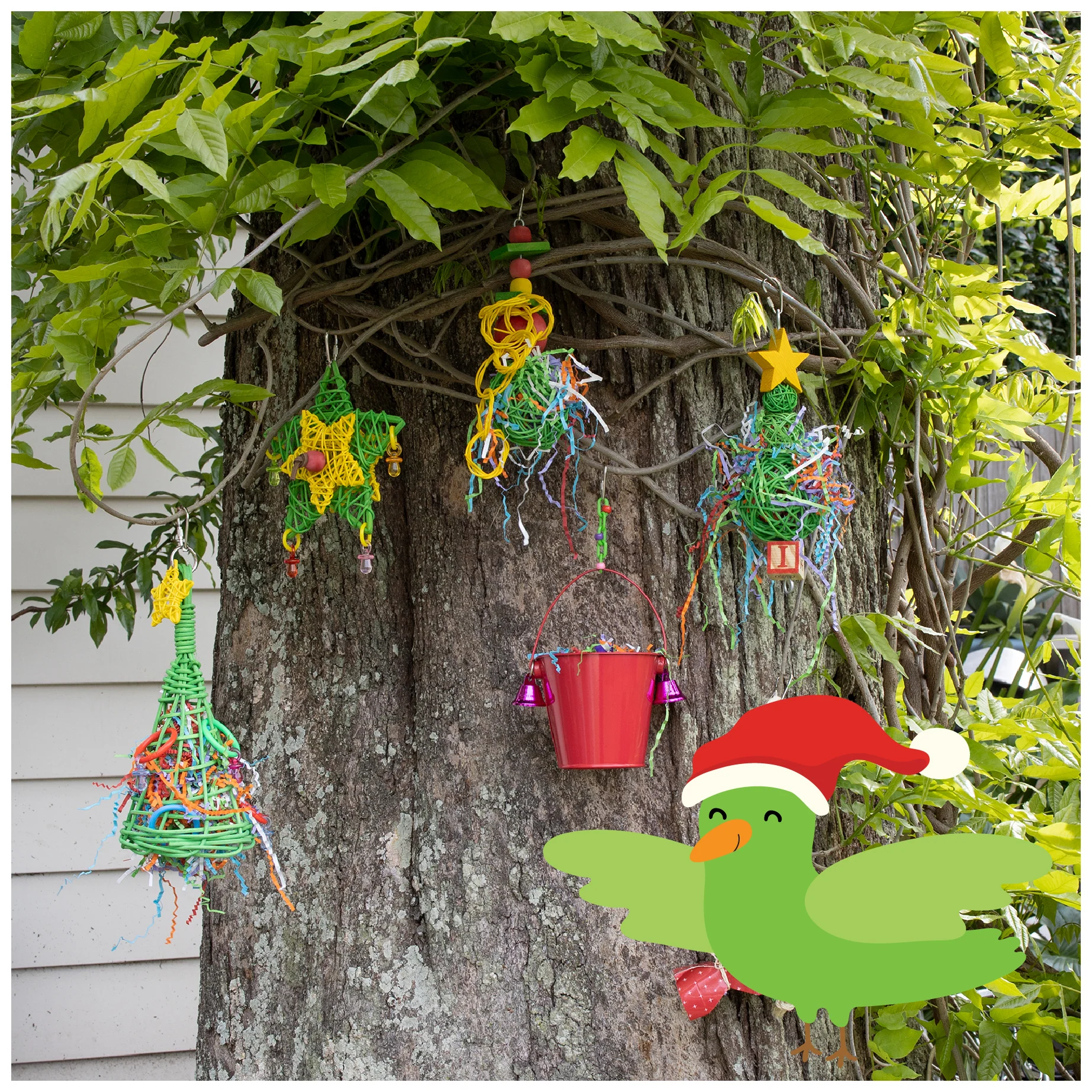 Christmas Bird Star Bird Toy - Image 4