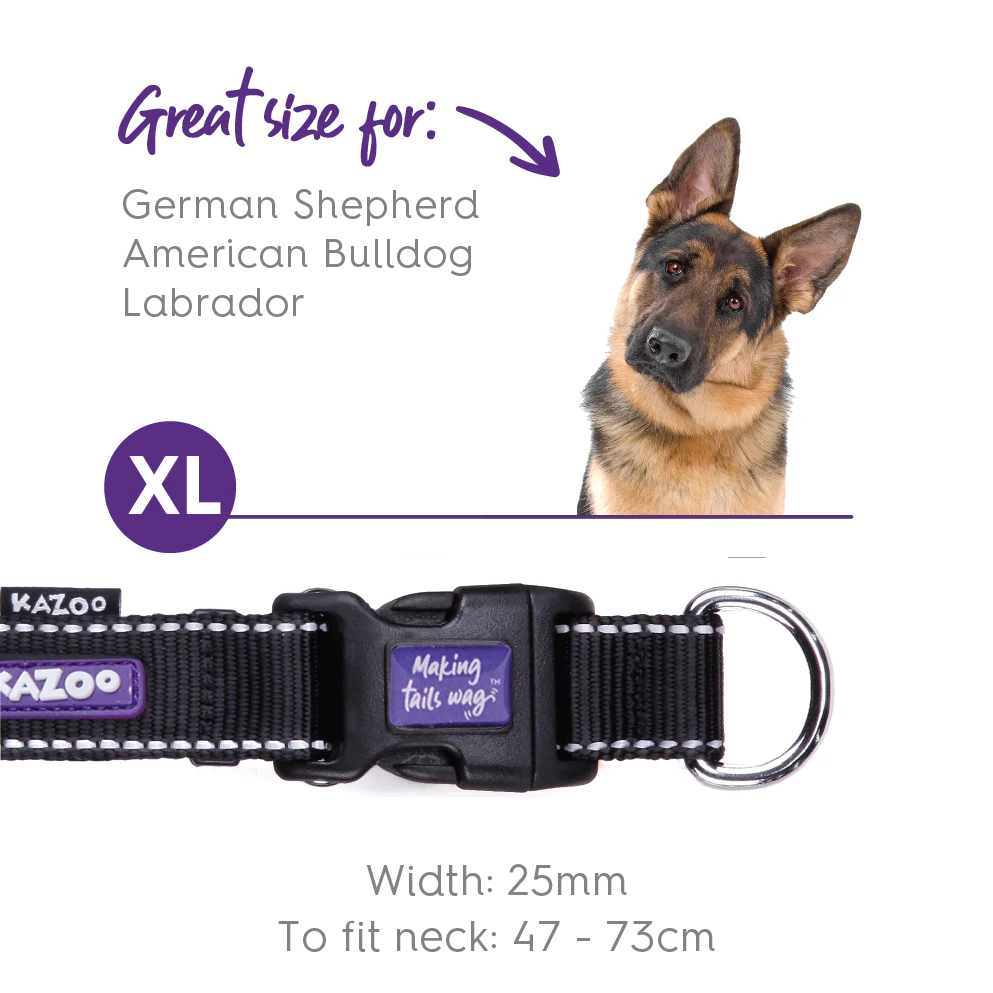 Classic Easy-clip Dog Collar - Black - Image 11