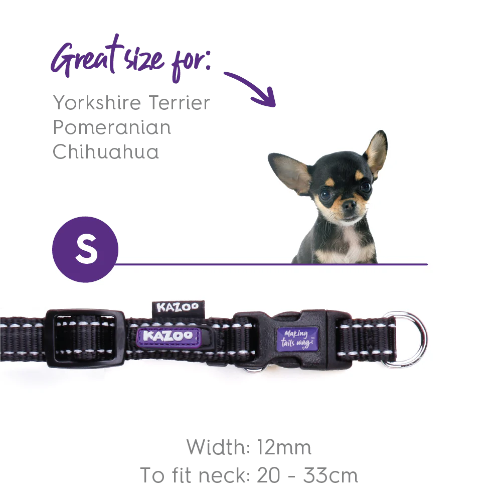 Classic Easy-clip Dog Collar - Black - Image 7