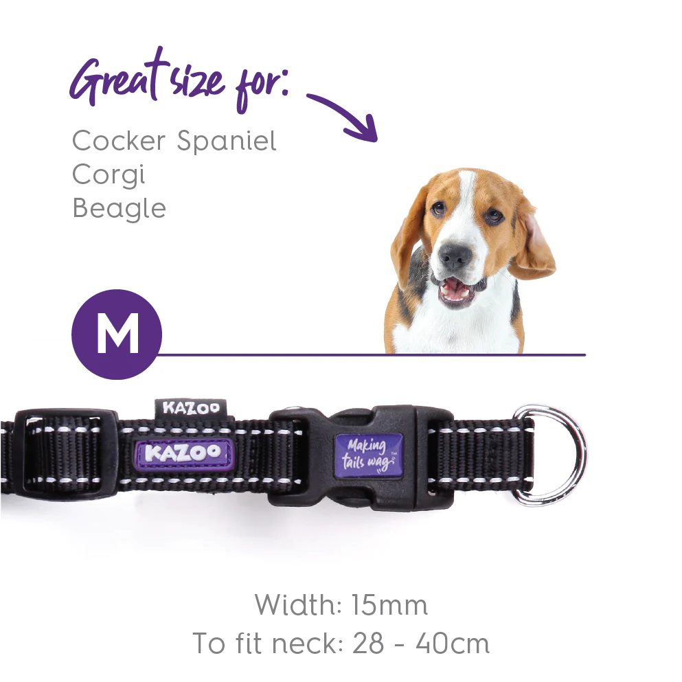 Classic Easy-clip Dog Collar - Black - Image 9