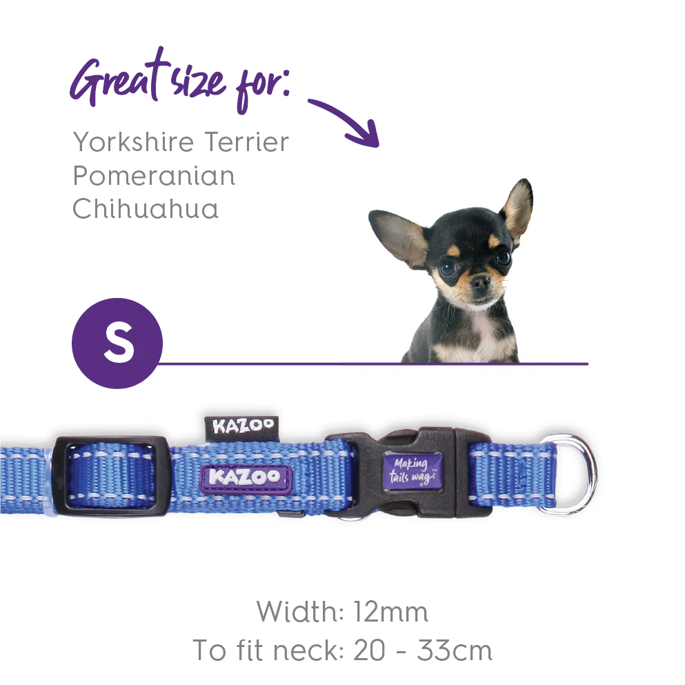 Classic Easy-clip Dog Collar - Blue - Image 6