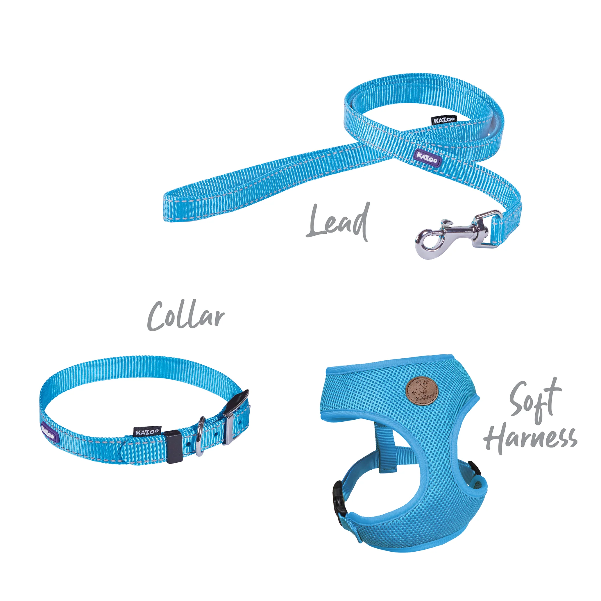 Classic Dog Collar - Aqua - Image 10