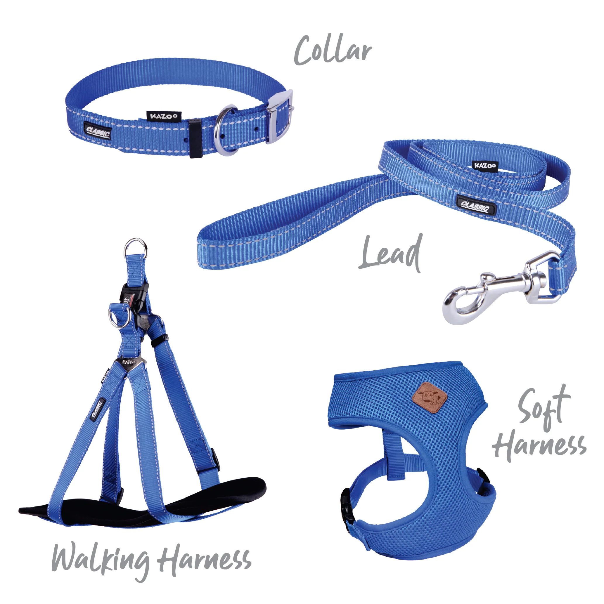 Classic Dog Collar - Blue - Image 12