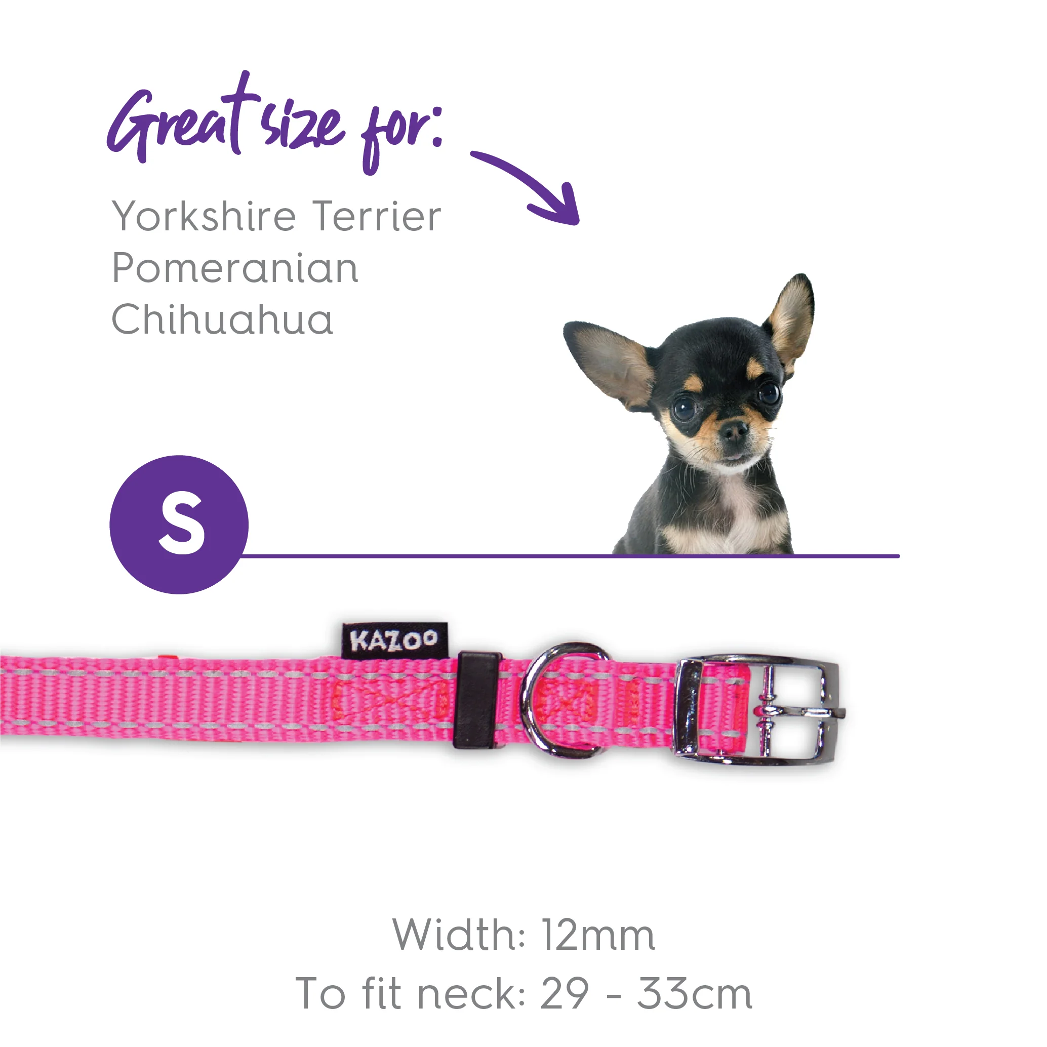 Classic Dog Collar - Pink - Image 7