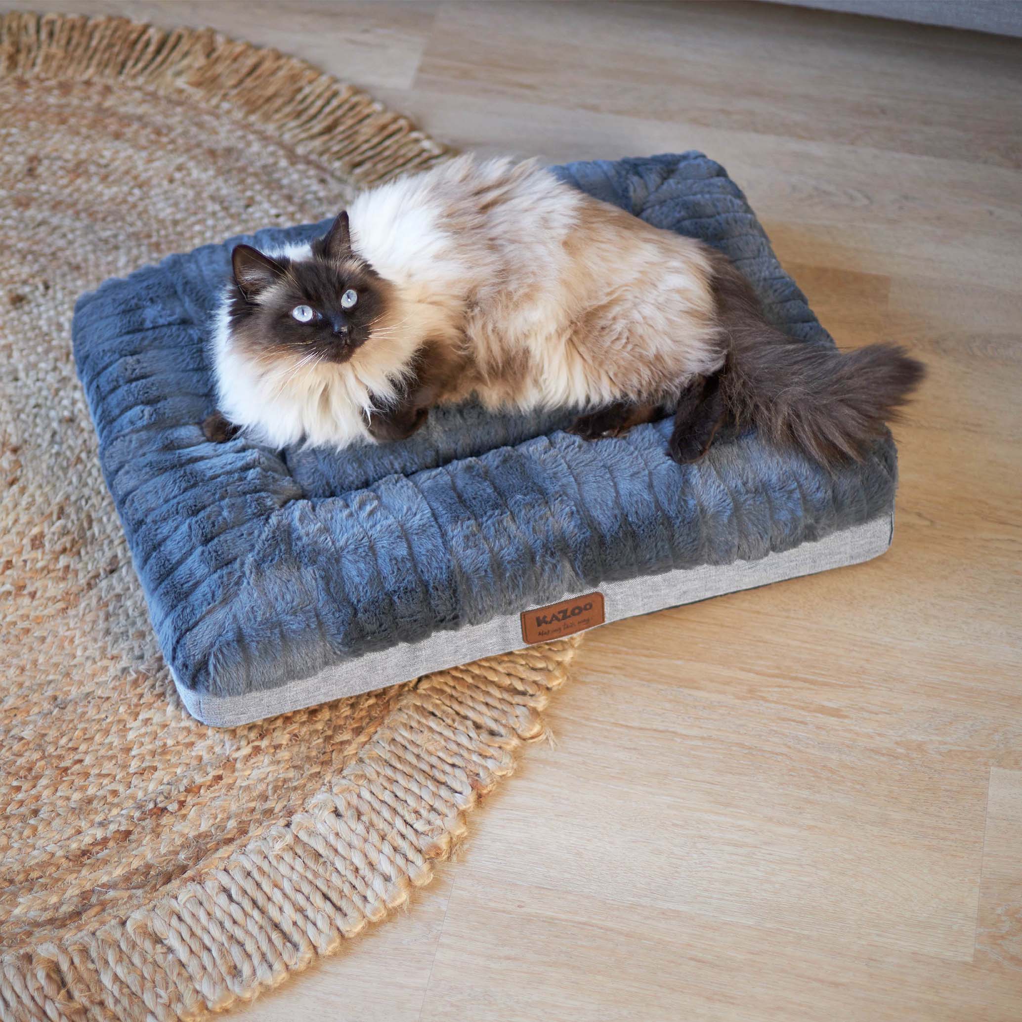 Cloud Comfort Cat Bed - Dark Grey - Image 2