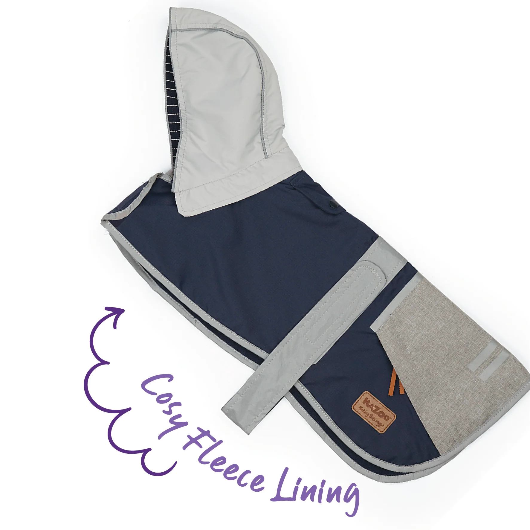 Cosy Dog Raincoat - Lagoon - Image 5