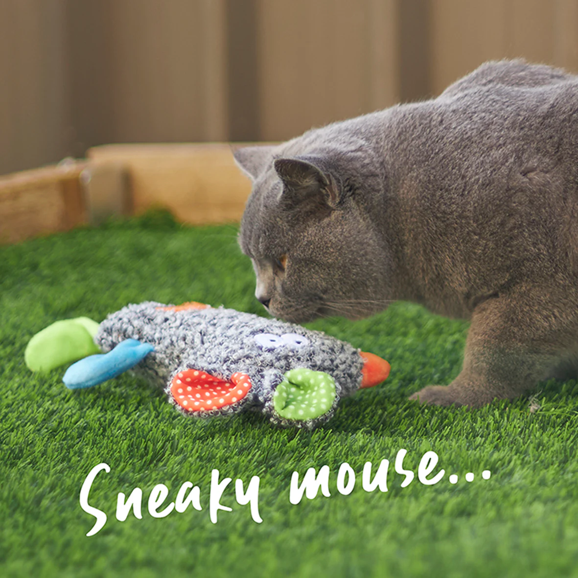 Crinkle Mouse with catnip - Image 4