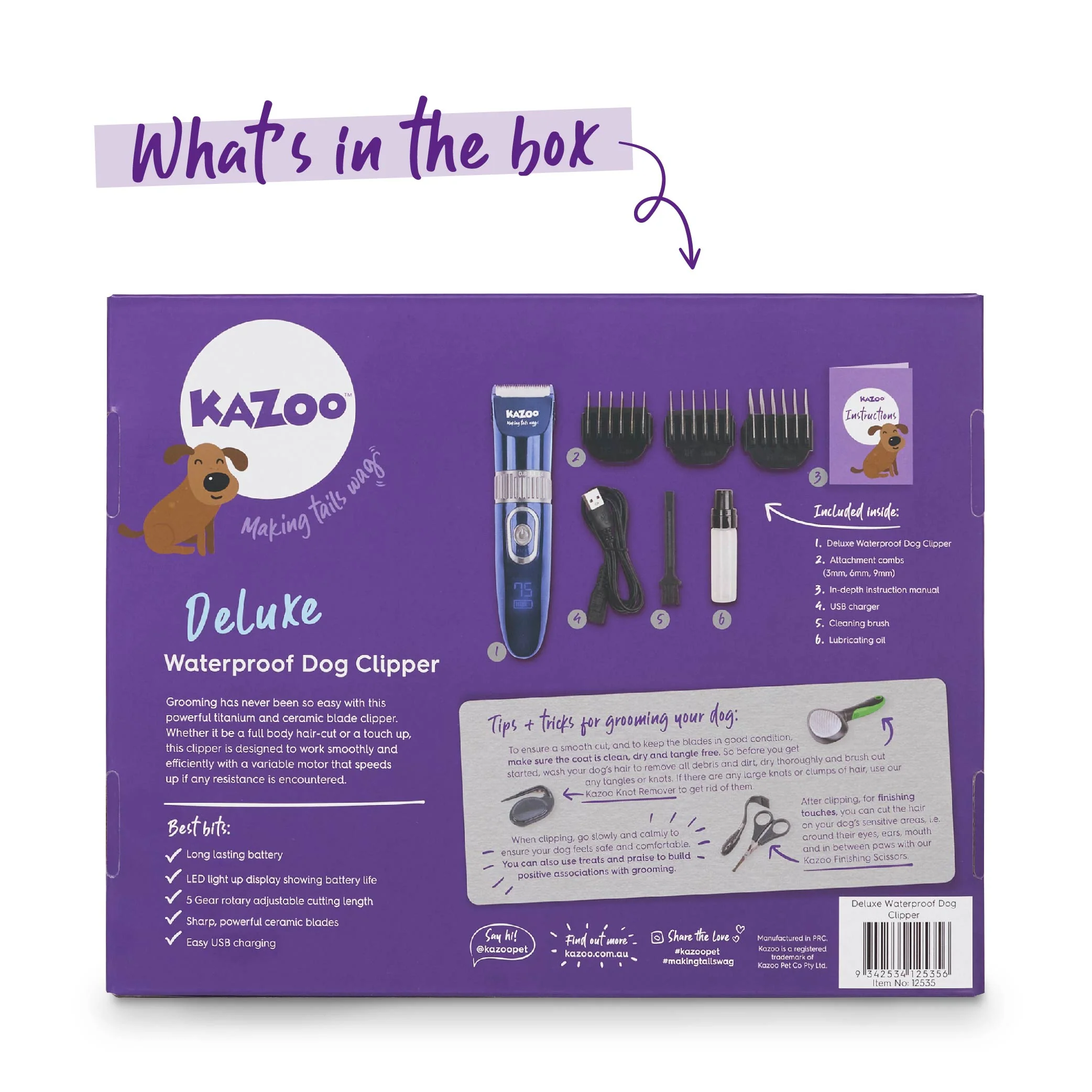 Deluxe Waterproof Dog Clipper - Image 8