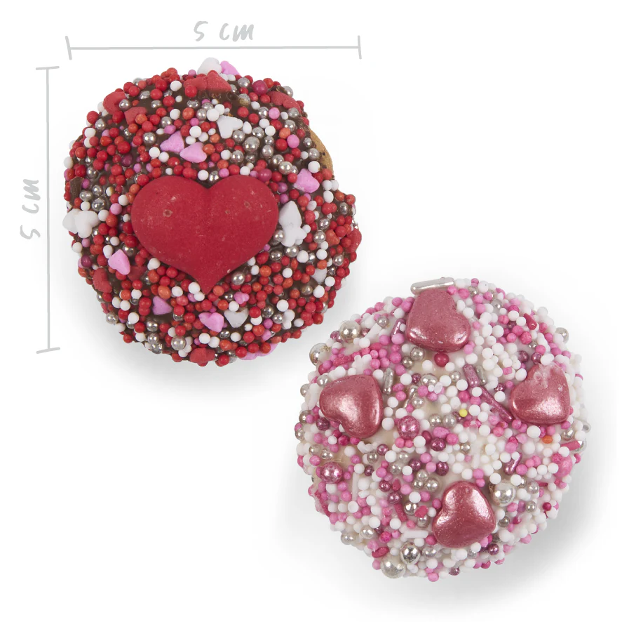 Dog Cupcake Duo - Hearts - Image 4