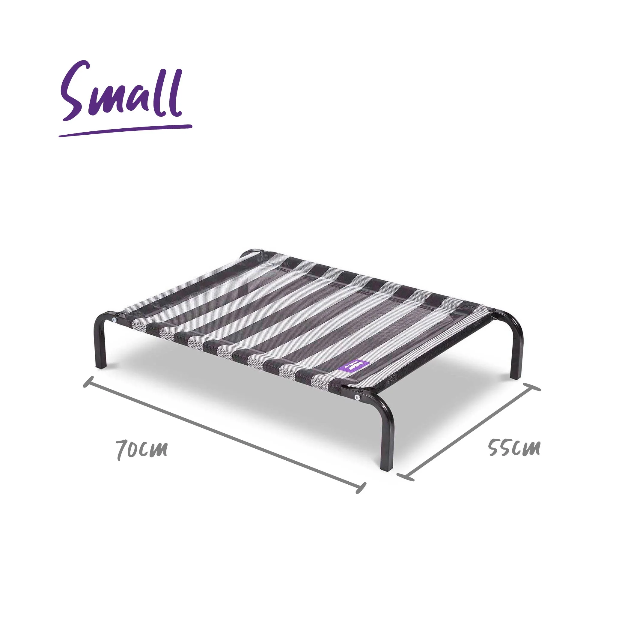 Everyday Outdoor Dog Bed - Black & White - Image 19