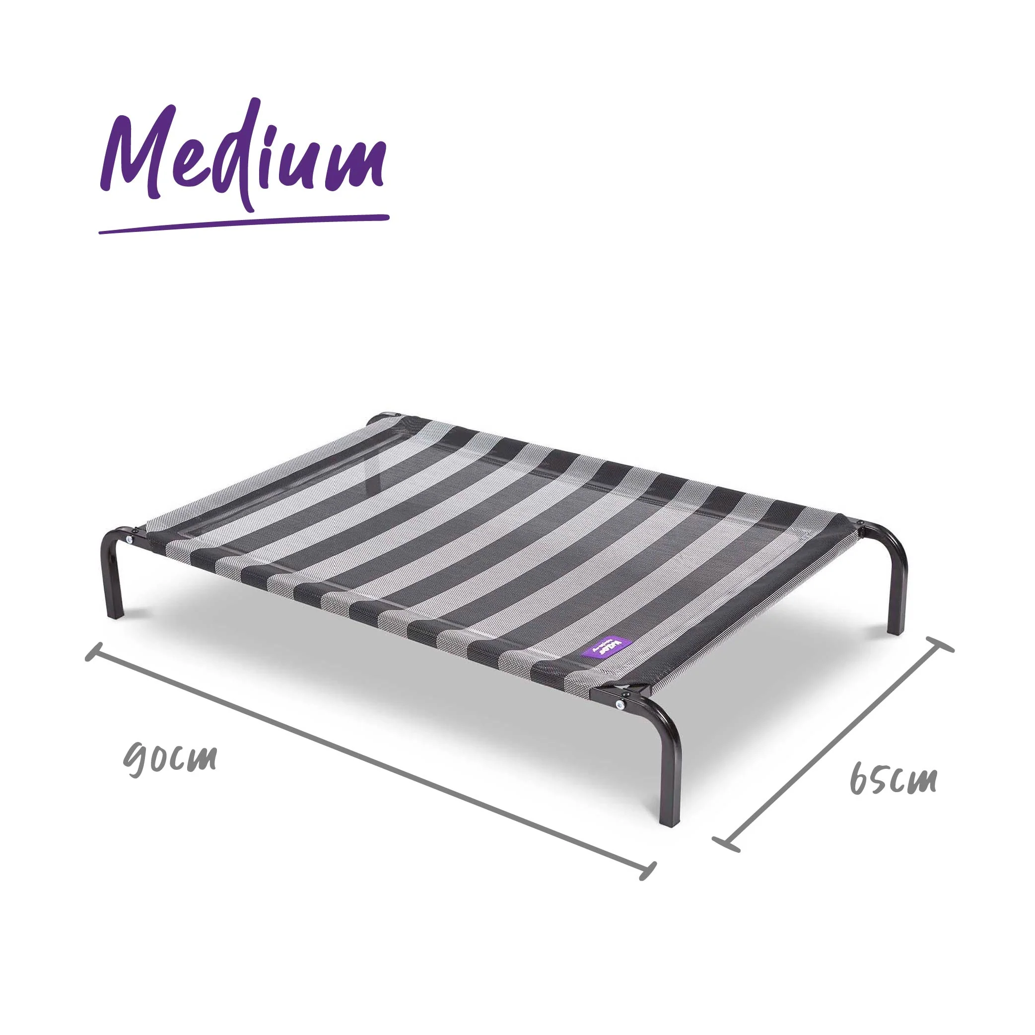 Everyday Outdoor Dog Bed - Black & White - Image 20