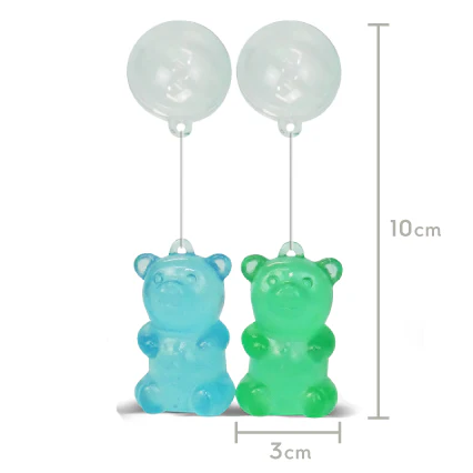 Floating Gummy Bear Aquarium Decorations - 2 Pack - Image 4
