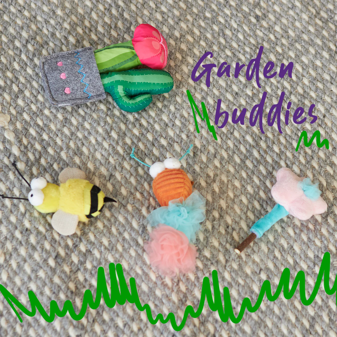 Garden Treats cat toy w/ silvervine - Image 3