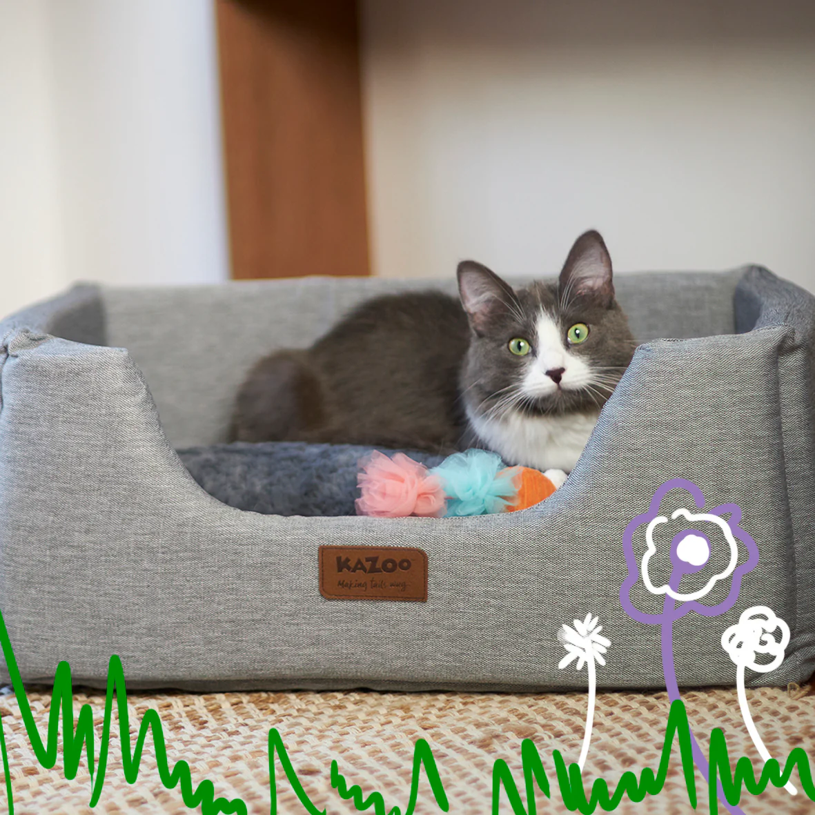 Garden Treats cat toy w/ silvervine - Image 4