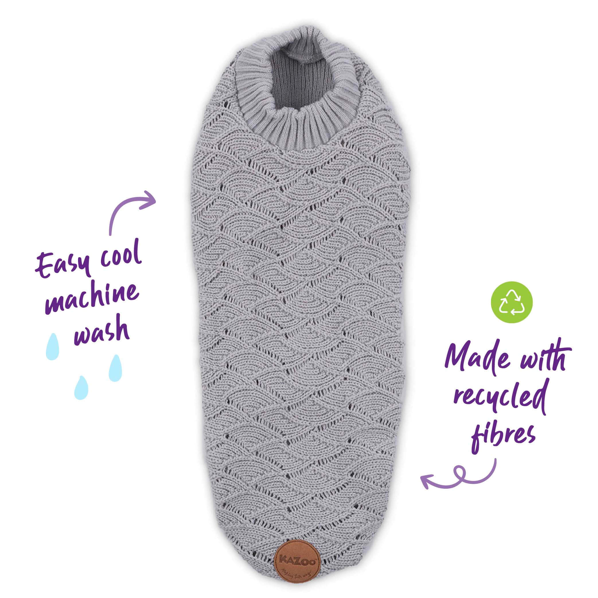 Grey Wave Dog Jumper - Image 2