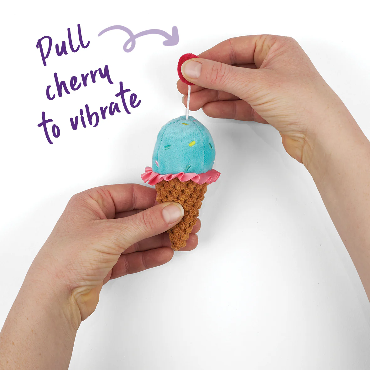 Icecream Vibes Cat Toy w/ Catnip - Image 3