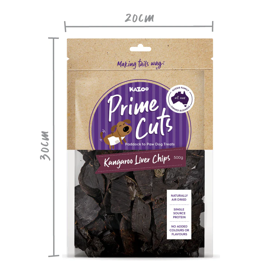 Aussie Kangaroo Liver Chips Dog Treat - Image 9
