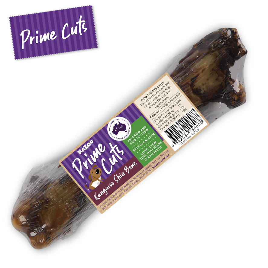 Aussie Kangaroo Shin Bone Dog Treat