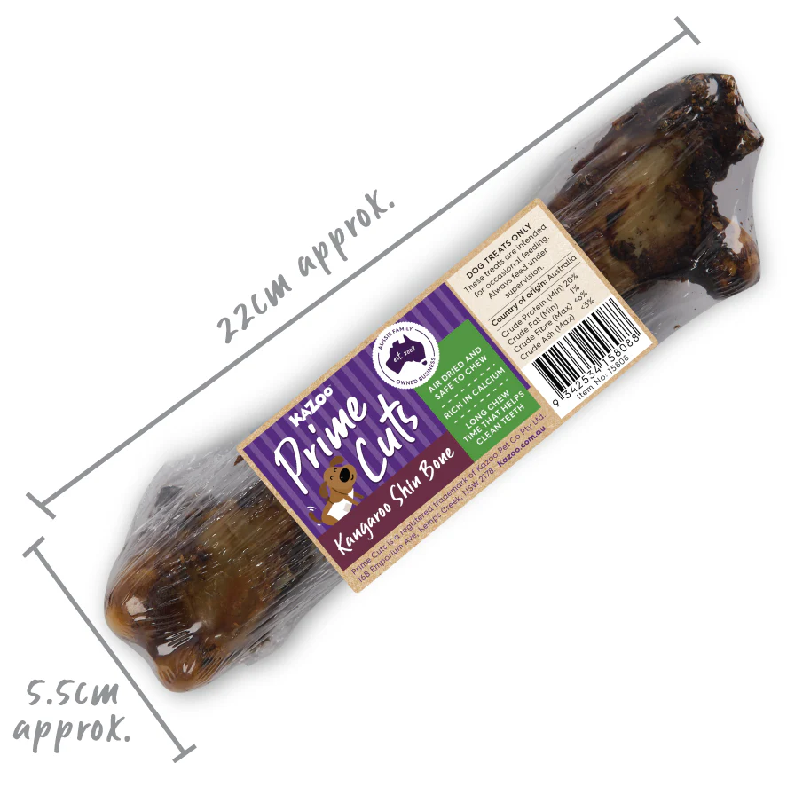 Aussie Kangaroo Shin Bone Dog Treat - Image 4