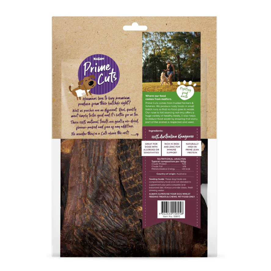 Aussie Kangaroo Steak Strips Dog Treat - Image 4