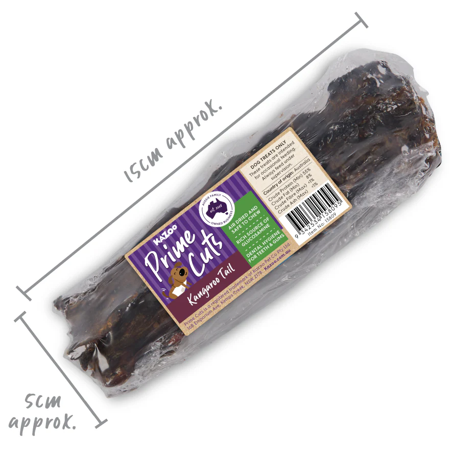 Aussie Kangaroo Tail Dog Treat - Image 3