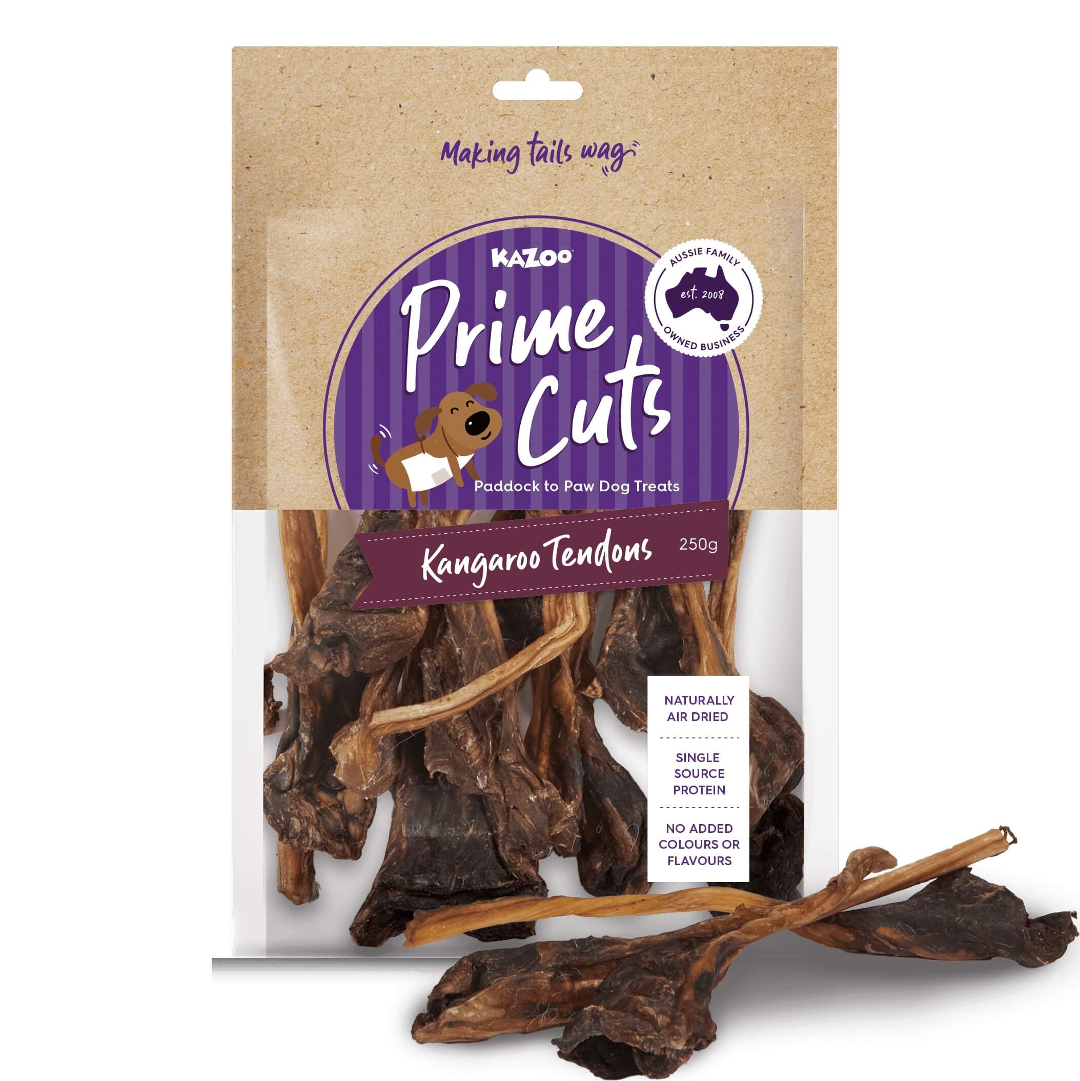 Aussie Kangaroo Tendon Dog Treats